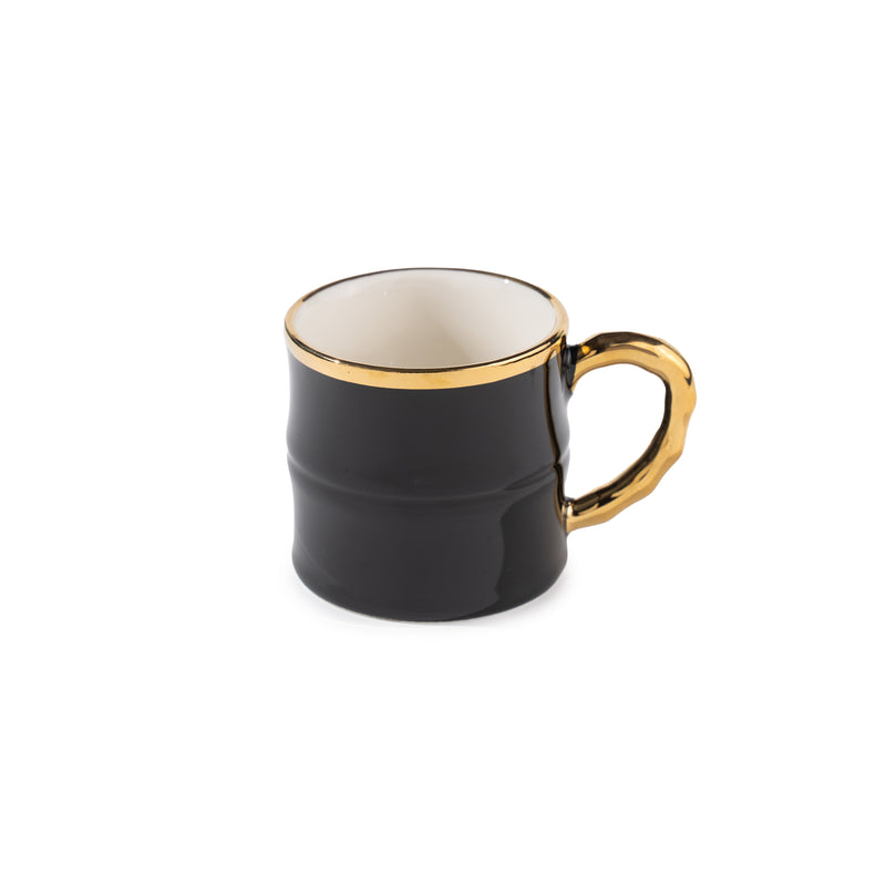 TAKISSO Ceramic Tea-Coffee Cups Set of 6 (180 ml)