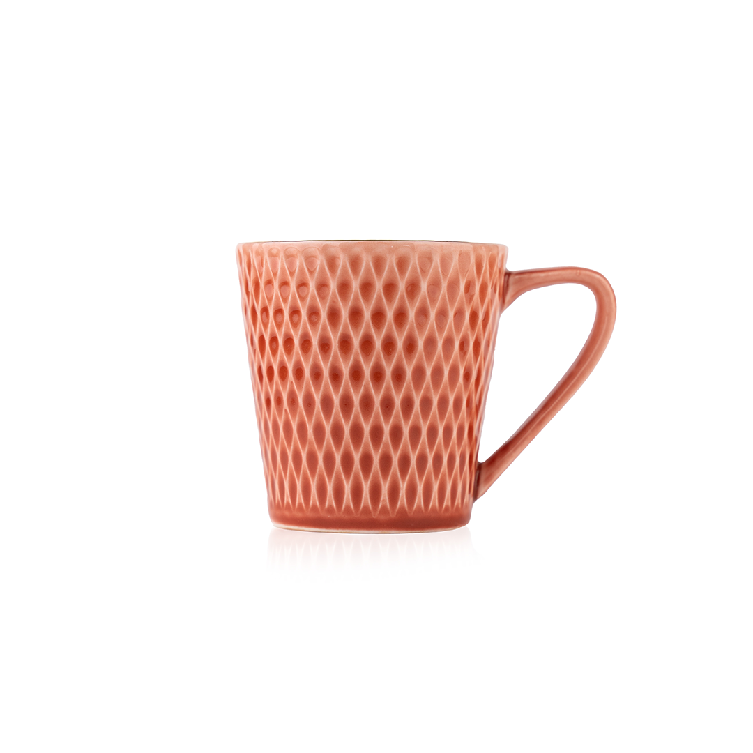 TAKISSO Ceramic Tea-Coffee Mug Set of 6 (180ml)