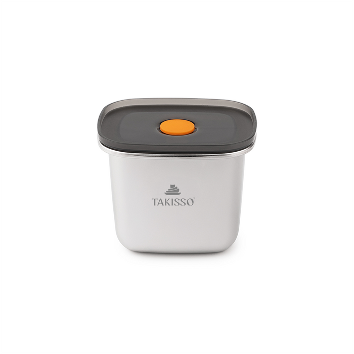 TAKISSO Premium Thermal Lock Stainless Steel Lunch Box Set of 1 (550ml)