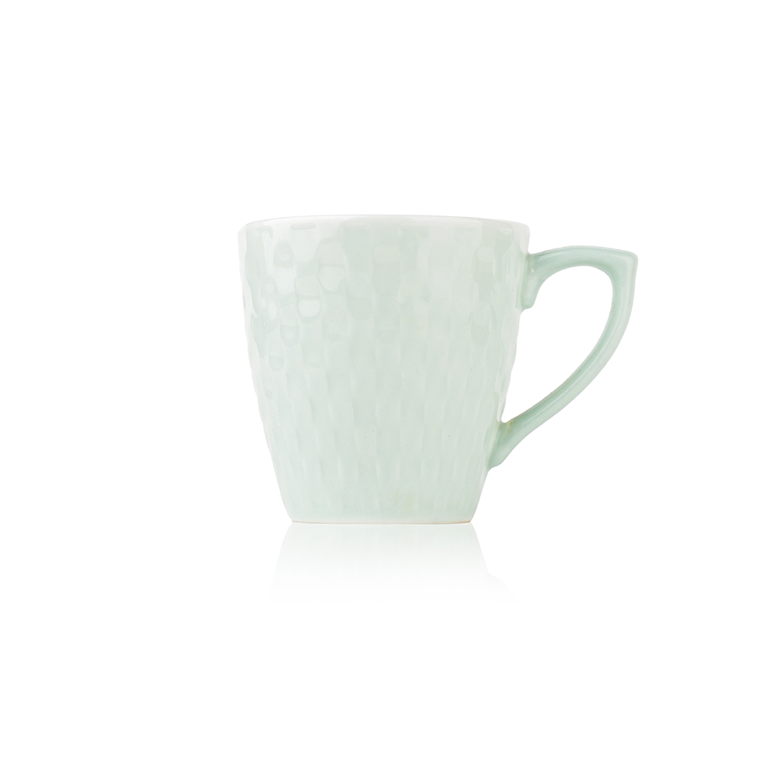 TAKISSO Heat-Resistant Ceramic Tea-Coffee Mug Set of 6 (180ml)