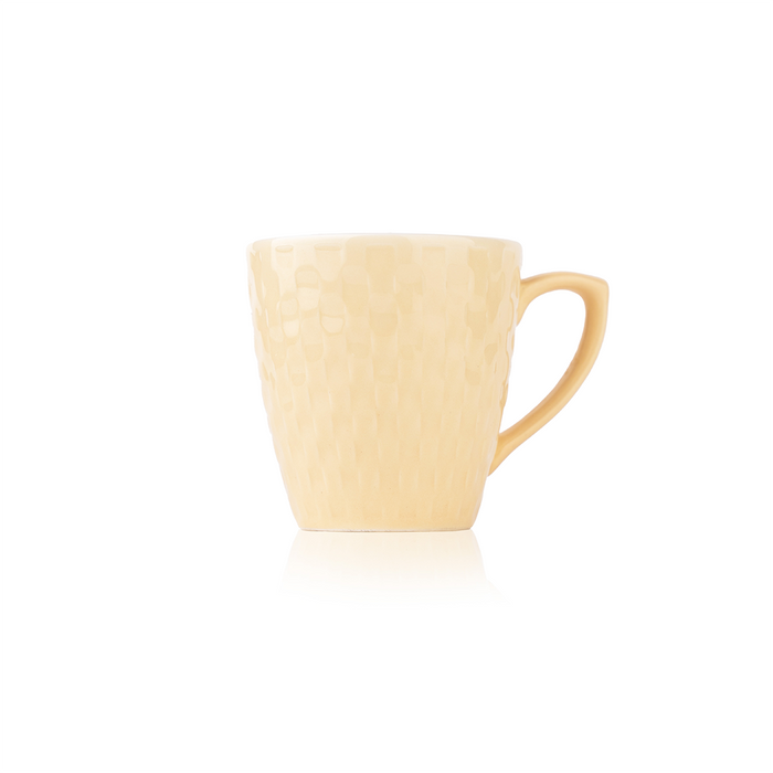 TAKISSO Heat-Resistant Ceramic Tea-Coffee Mug Set of 6 (180ml)