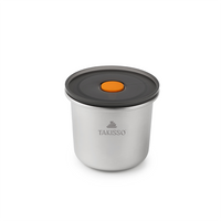 TAKISSO Premium Thermal Lock Stainless Steel Lunch Box Set of 1 (530ml)