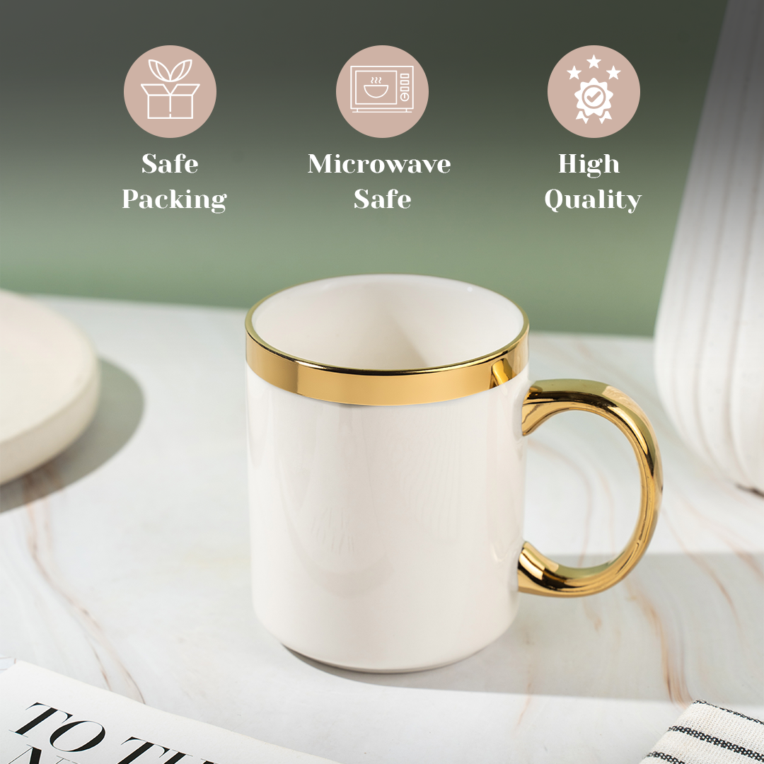 TAKISSO Studio Ceramic Tea-Coffee Mug (350ml)