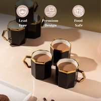 TAKISSO Tea-Coffee Cups Set of 6 (180 ml)