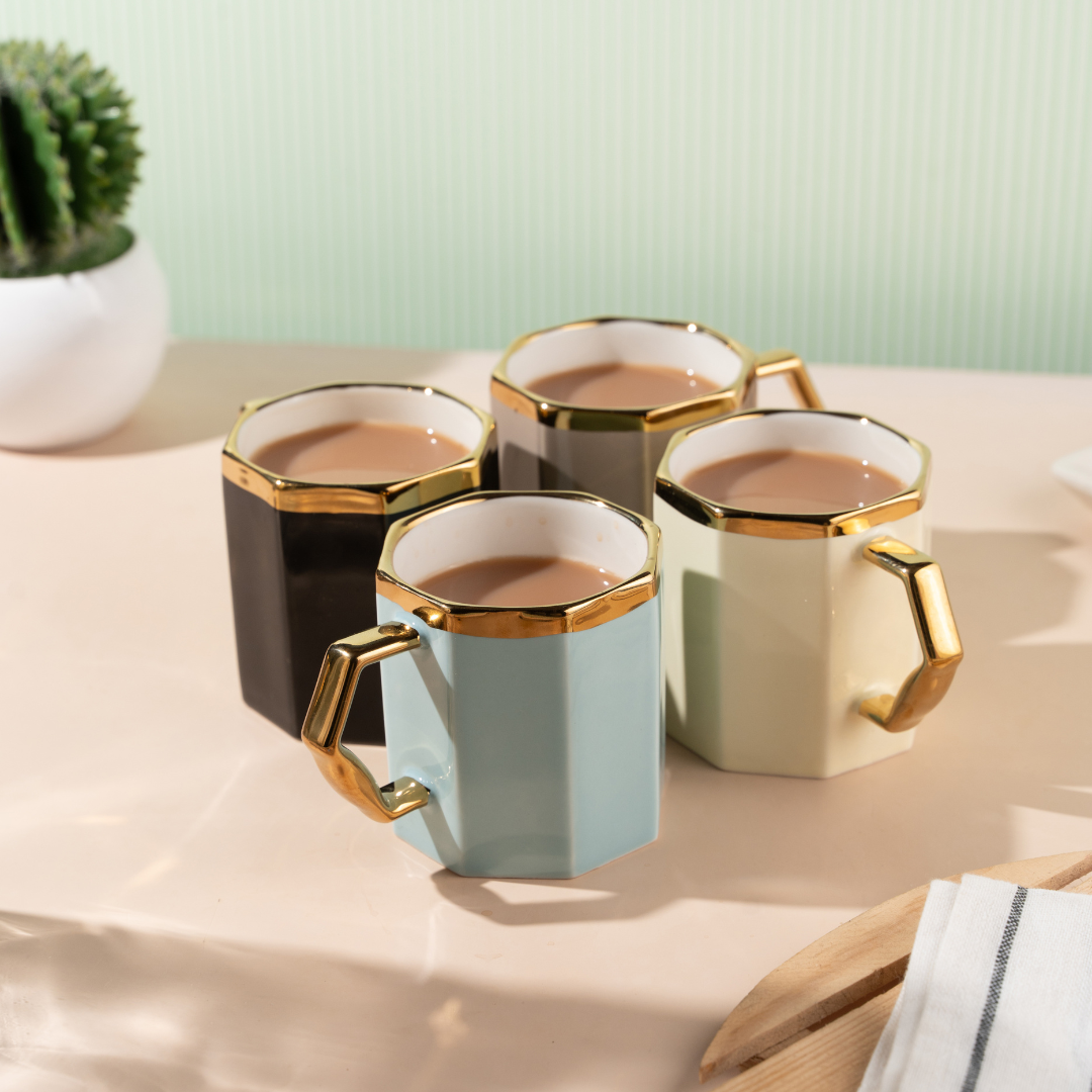 TAKISSO Tea-Coffee Cups Set of 6 (180 ml)