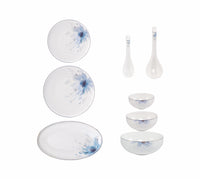 TAKISSO Blue Fountain Dinner Set