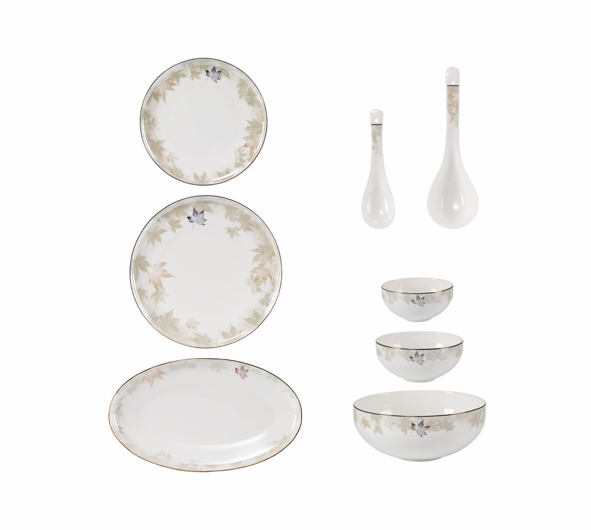 TAKISSO Golden Whisper Dinner Set