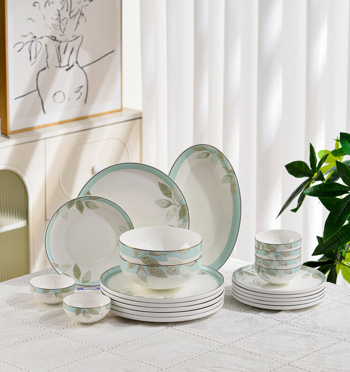 TAKISSO Aqua Gold Dinner Set