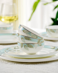 TAKISSO Aqua Gold Dinner Set