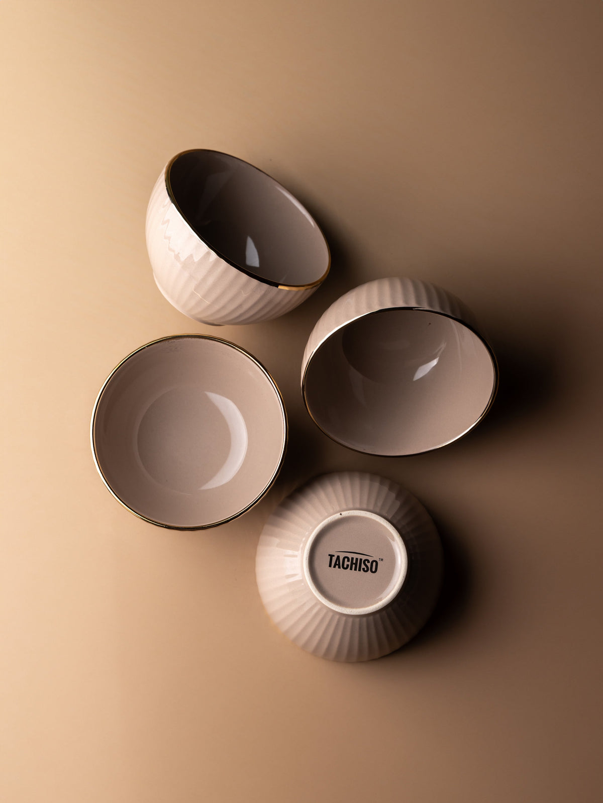 TAKISSO Porcelain Bowl Set of 4
