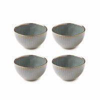 TAKISSO Porcelain Bowl Set of 4