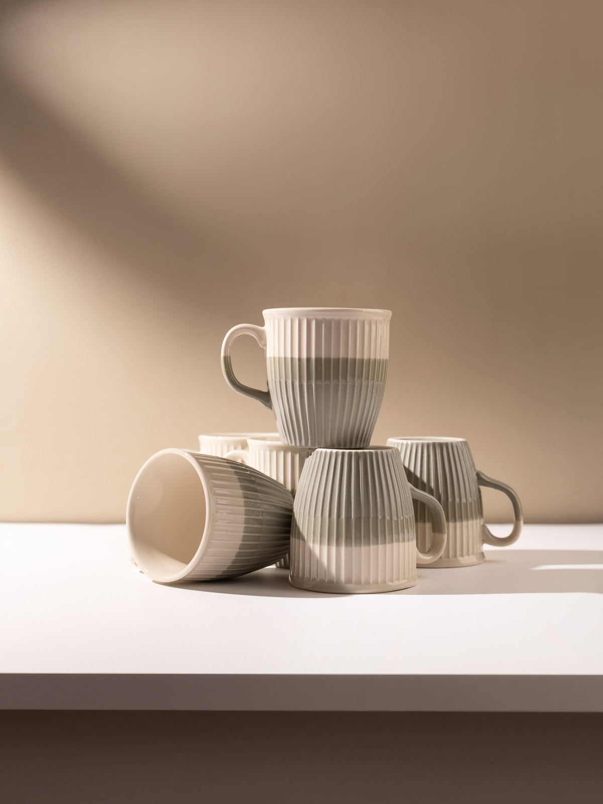 TAKISSO Porcelain Cup Set of 6