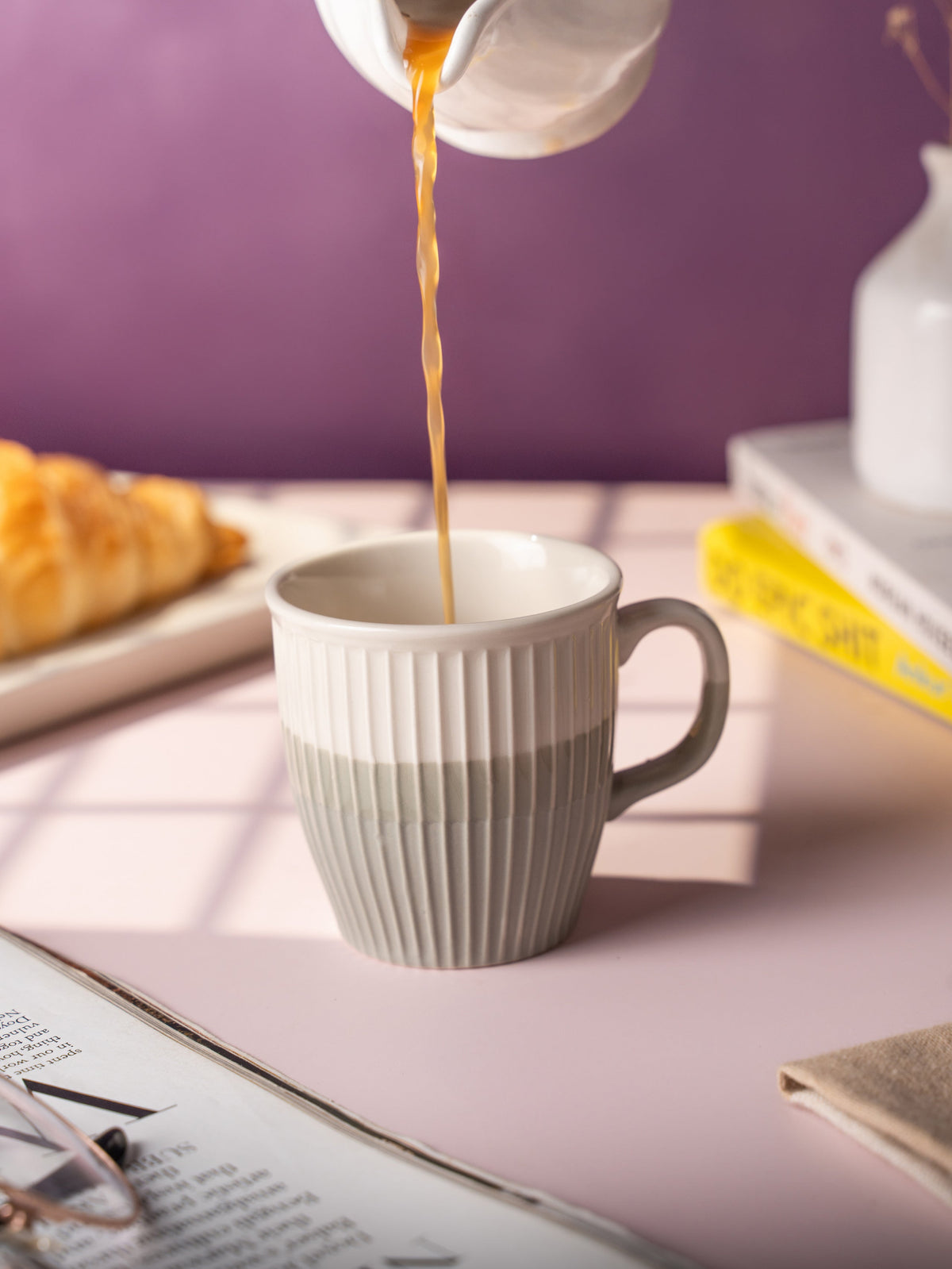 TAKISSO Porcelain Cup Set of 6