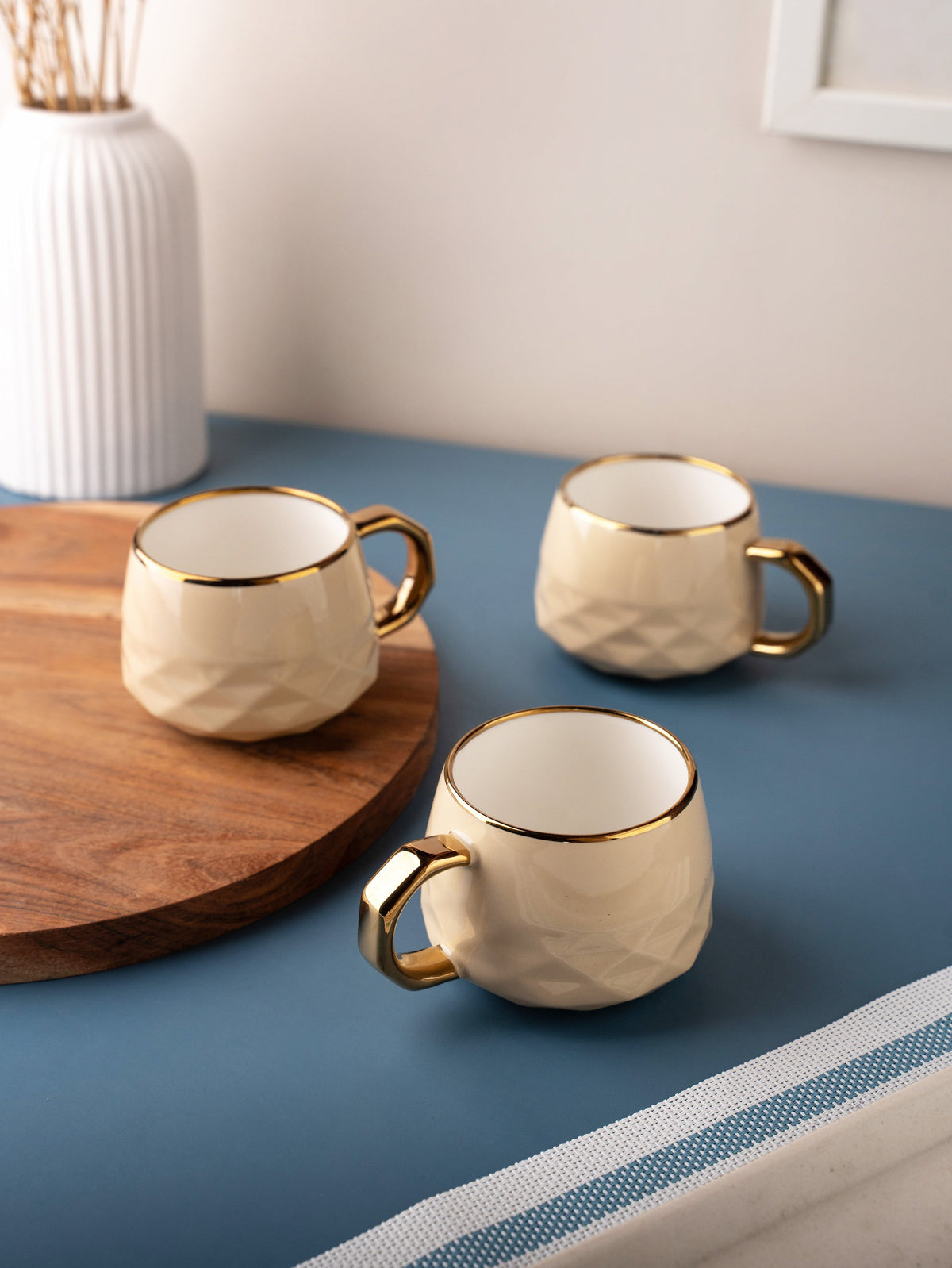 TAKISSO Porcelain Cup Set of 6