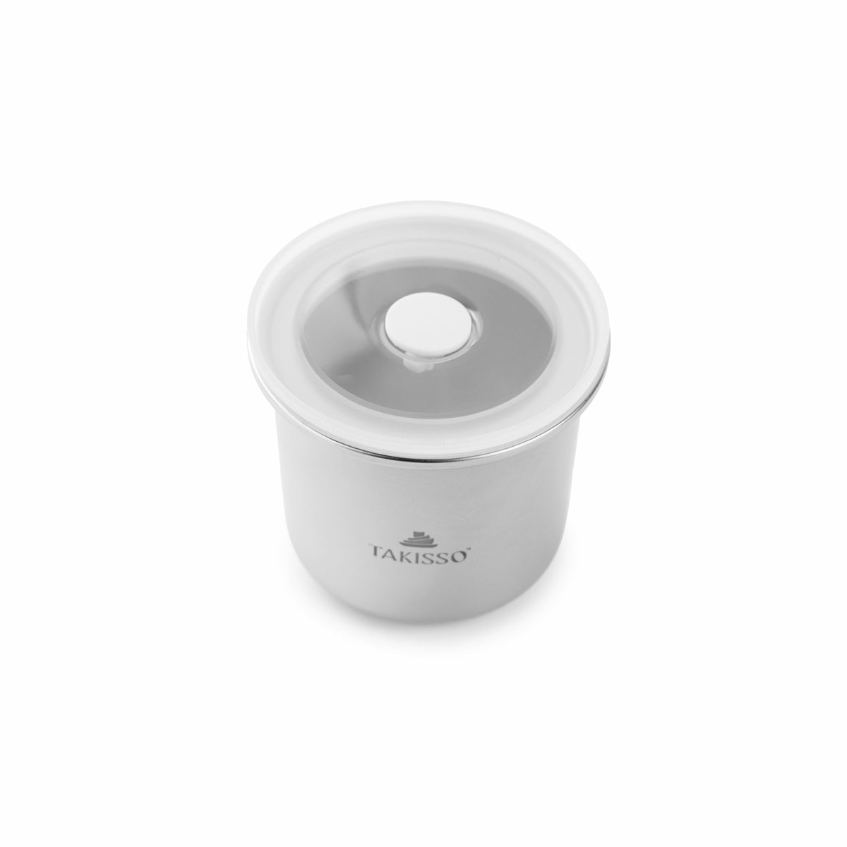 TAKISSO Round - Tall - 530ml Microwave Safe Container (With Push-Pull Airtight Mechanism)