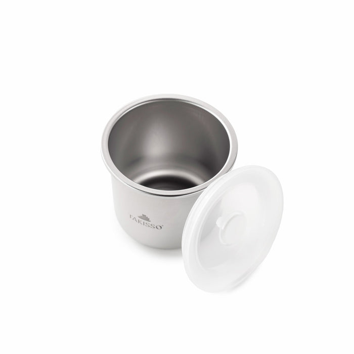 TAKISSO Round - Tall - 530ml Microwave Safe Container (With Push-Pull Airtight Mechanism)