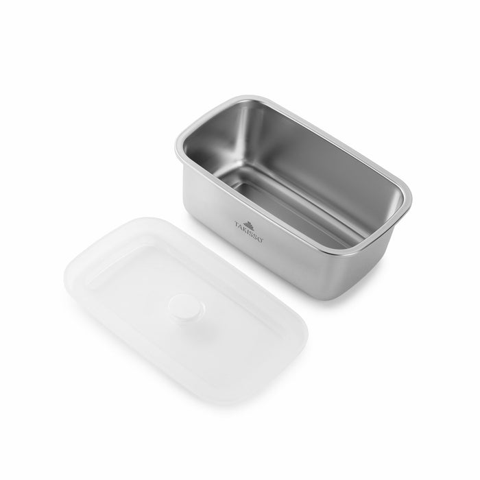 TAKISSO Rectangle - Big - 1000ml Microwave Safe Container (With Push-Pull Airtight Mechanism)