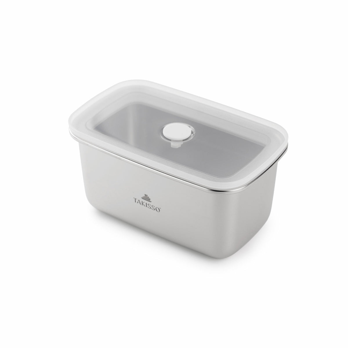 TAKISSO Rectangle - Big - 1300ml Microwave Safe Container (With Push-Pull Airtight Mechanism)