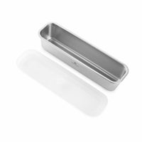 TAKISSO Long - 1350ml Microwave Safe Container (With Push-Pull Airtight Mechanism)