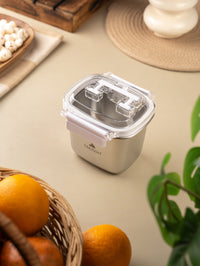 TAKISSO Rectangle - Tall - 550ml Microwave Safe Container With Handle