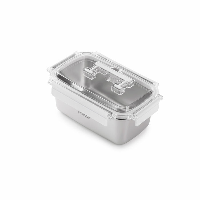 TAKISSO Rectangle - Big - 1000ml Microwave Safe Container With Handle