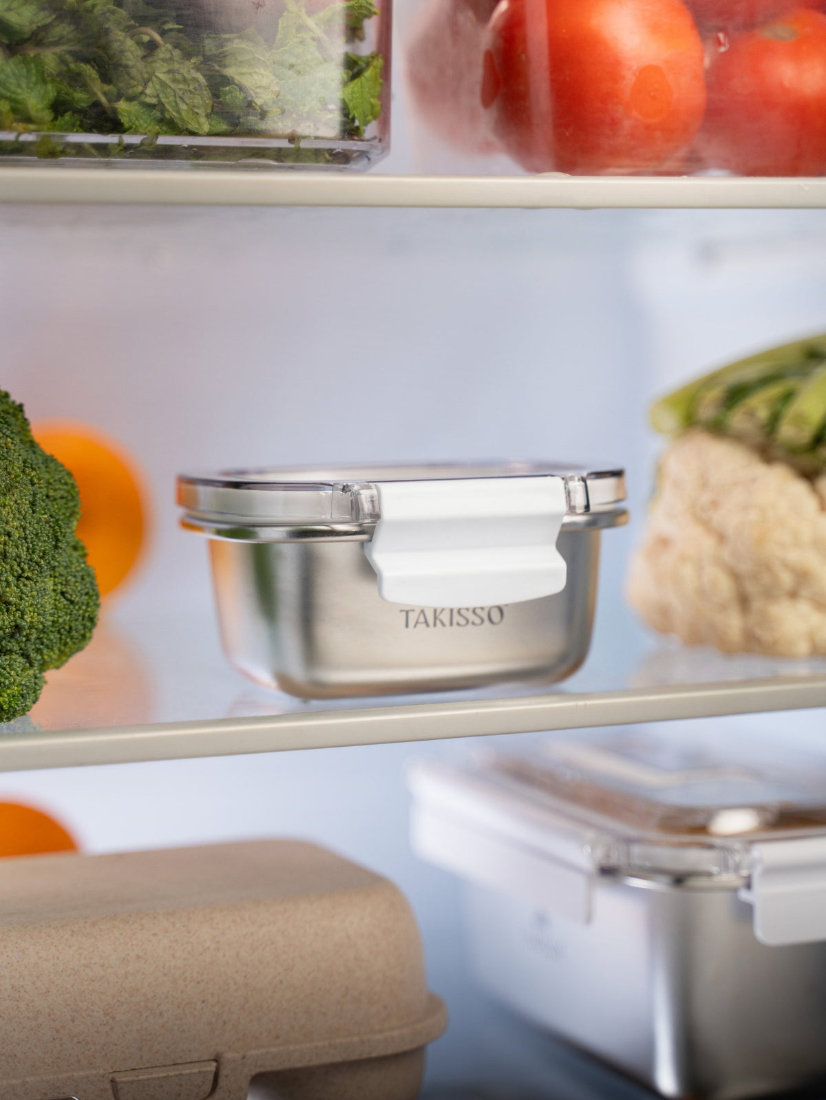 TAKISSO Rectangle - Small - 250ml Microwave Safe Container With Transparent Lid