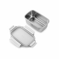 TAKISSO Rectangle - Big - 1000ml Microwave Safe Container With Transparent Lid