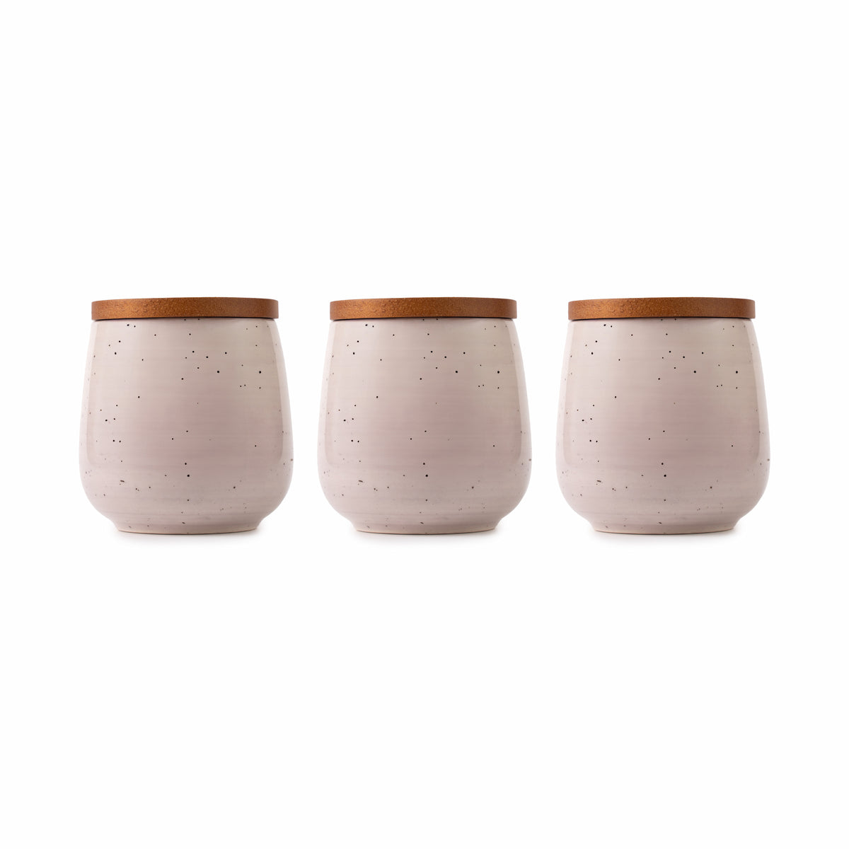 TAKISSO Porcelain Canister Set of 3