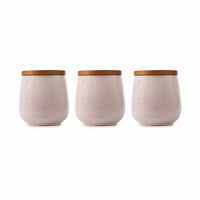 TAKISSO Porcelain Canister Set of 3