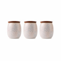 TAKISSO Porcelain Canister Set of 3