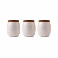 TAKISSO Porcelain Canister Set of 3