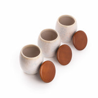 TAKISSO Porcelain Canister Set of 3