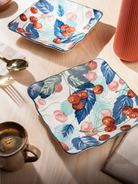 TAKISSO Porcelain Plate Set of 2