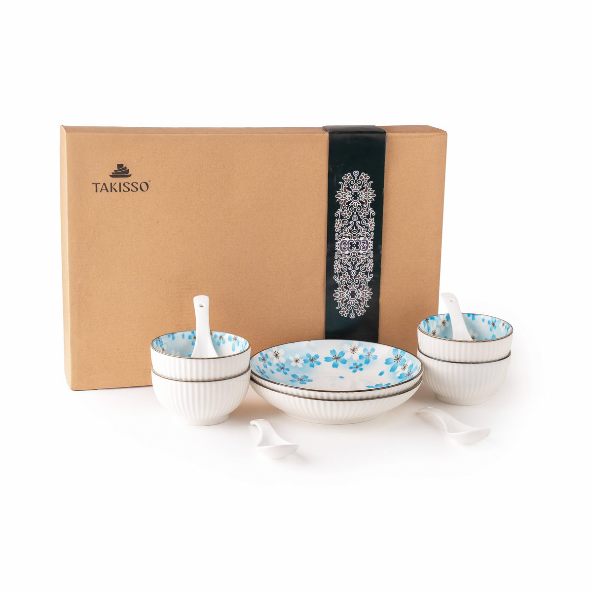 TAKISSO Porcelain Ramen Set of 10