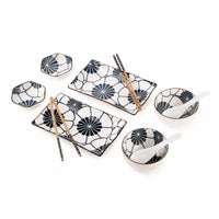 TAKISSO Porcelain Sushi Set of 10