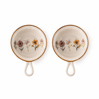 TAKISSO Porcelain Serving Bowl Set of 2