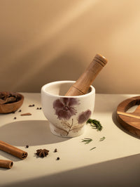 TAKISSO Porcelain Mortar & Pestle Set