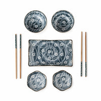TAKISSO Porcelain Sushi Set of 7