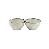 TAKISSO Ceramic Snack Bowls Set of 2 (300ml)